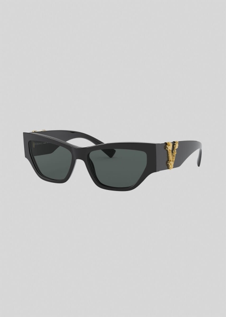 Ochelari de Soare Versace Virtus Cat-Eye Dama | LMSUCHZ-97